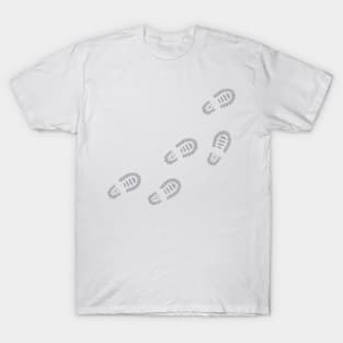 Shoe prints, Footprints T-Shirt